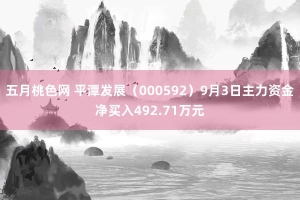 五月桃色网 平潭发展（000592）9月3日主力资金净买入492.71万元