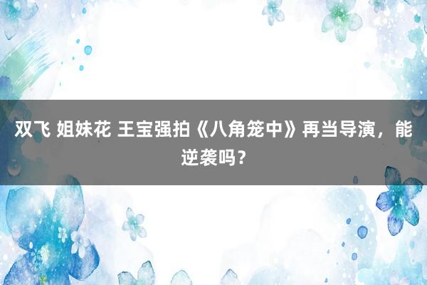 双飞 姐妹花 王宝强拍《八角笼中》再当导演，能逆袭吗？